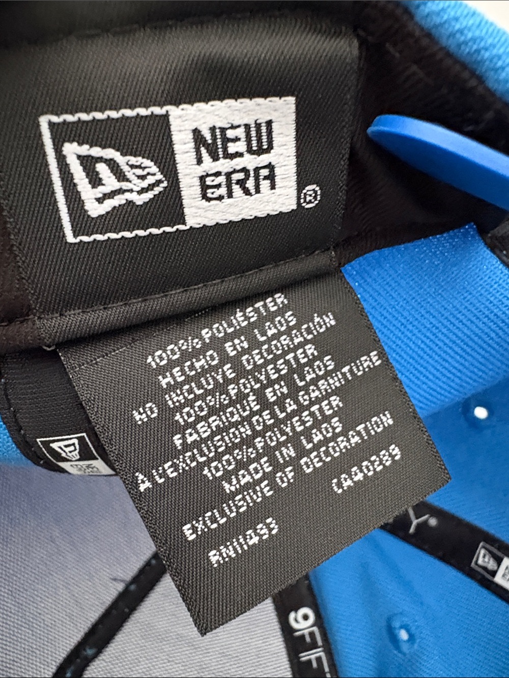 Men's New Era Powder Blue Los Angeles Chargers A-Frame 9FIFTY Snapback Hat - Picture 2 of 9